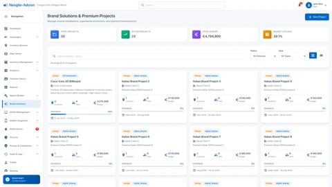 Brand Solutions Dashboard