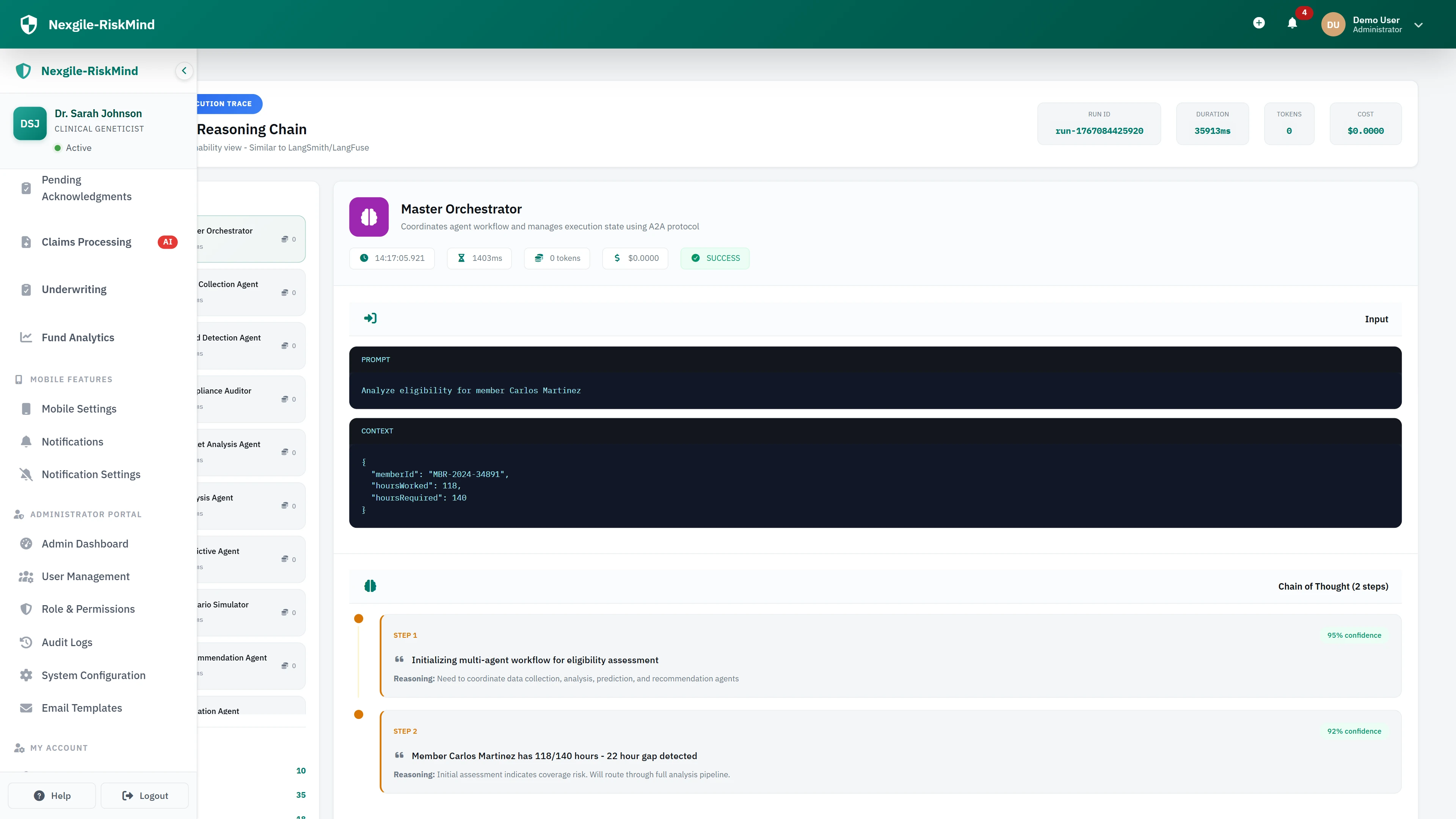 Eligibility Intelligence - Recommendations and validation